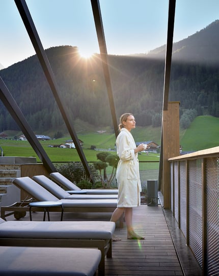 Wellness heißt Atemholen für Körper und Geist.