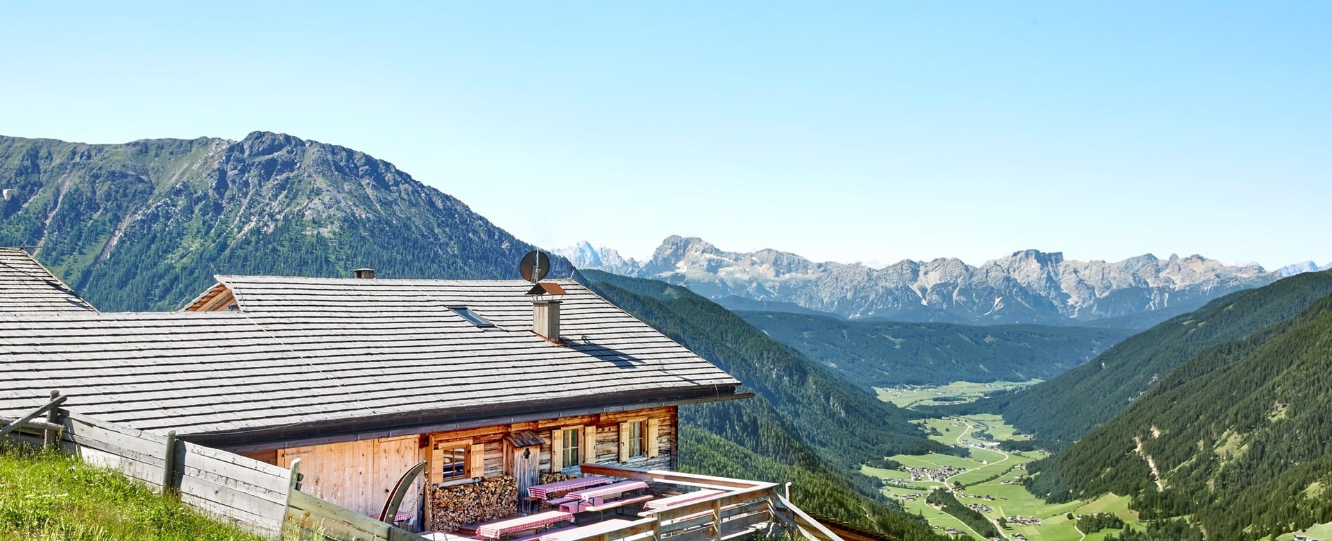Our private hut in the mountains