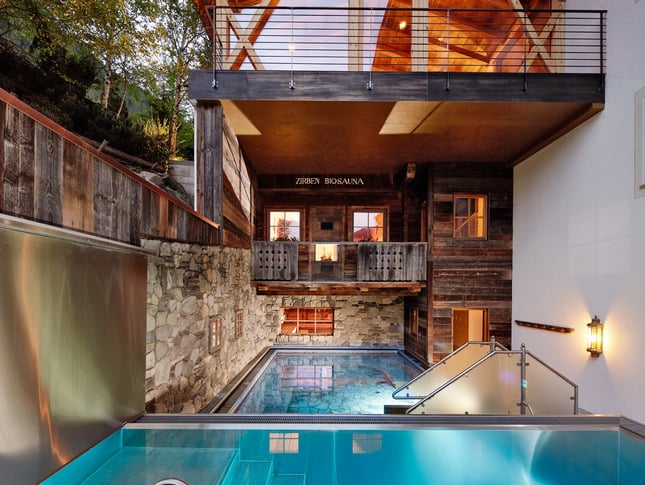 Vasca ad immersione hotel Benessere