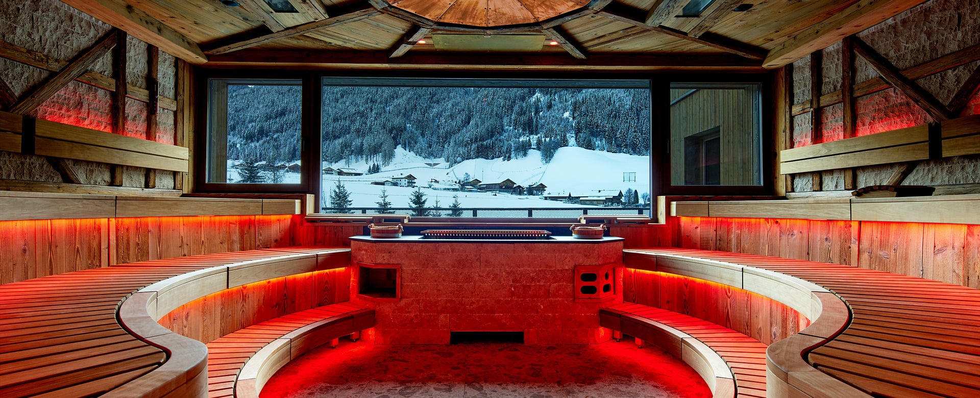 Saunas de l'hôtel Südtirol