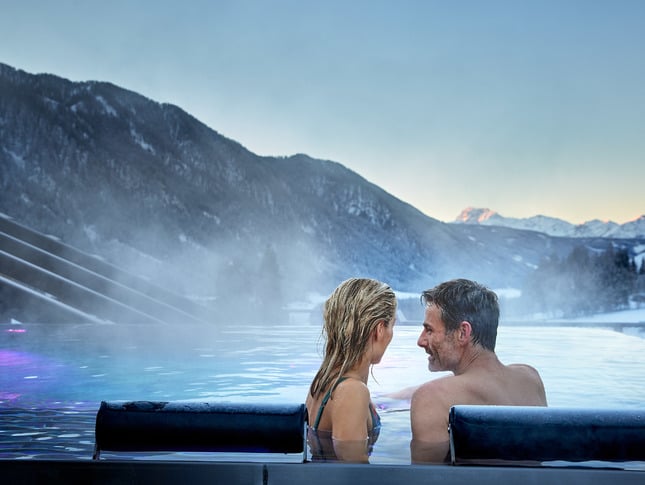 Rooftop Infinity Pool Dolomiti