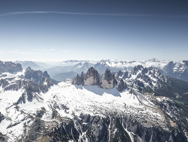 Transfer by helicopter