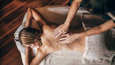 Sea salt oil scrub, purifying